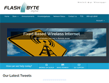 Tablet Screenshot of flashbyte.us